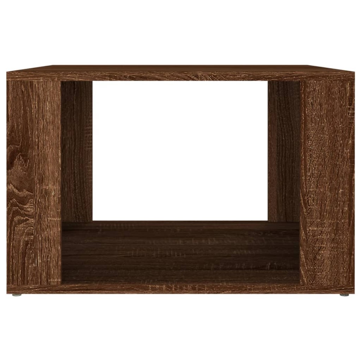 vidaXL Κομοδίνο Καπνιστή Δρυς 57x55x36 εκ. από Επεξεργασμένο Ξύλο
