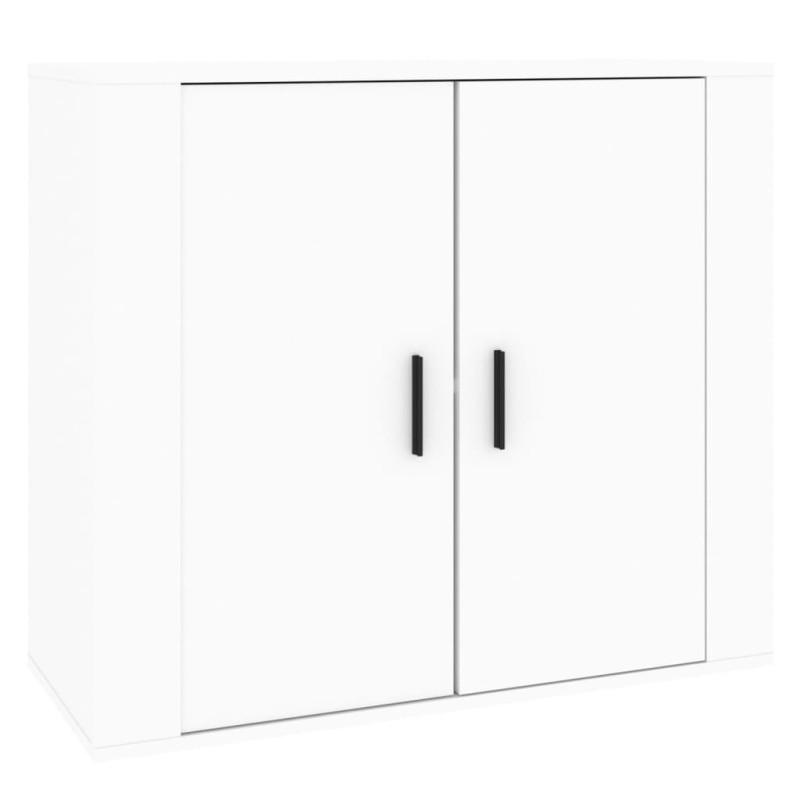 vidaXL Ντουλάπι Λευκό 80 x 33 x 70 εκ. από Επεξεργασμένο Ξύλο
