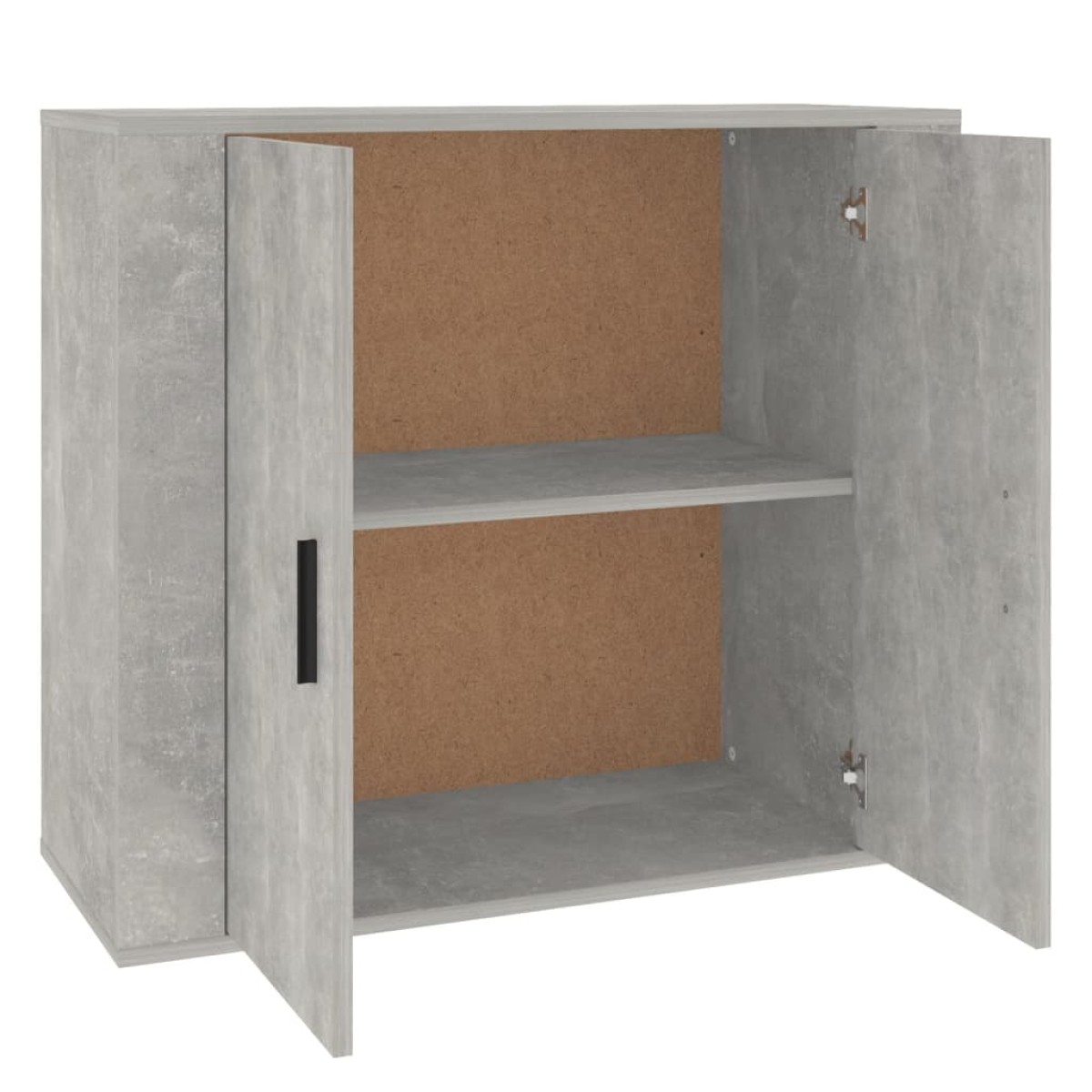 vidaXL Ντουλάπι Γκρι Σκυροδέματος 80x33x70 εκ. Επεξεργασμένο Ξύλο
