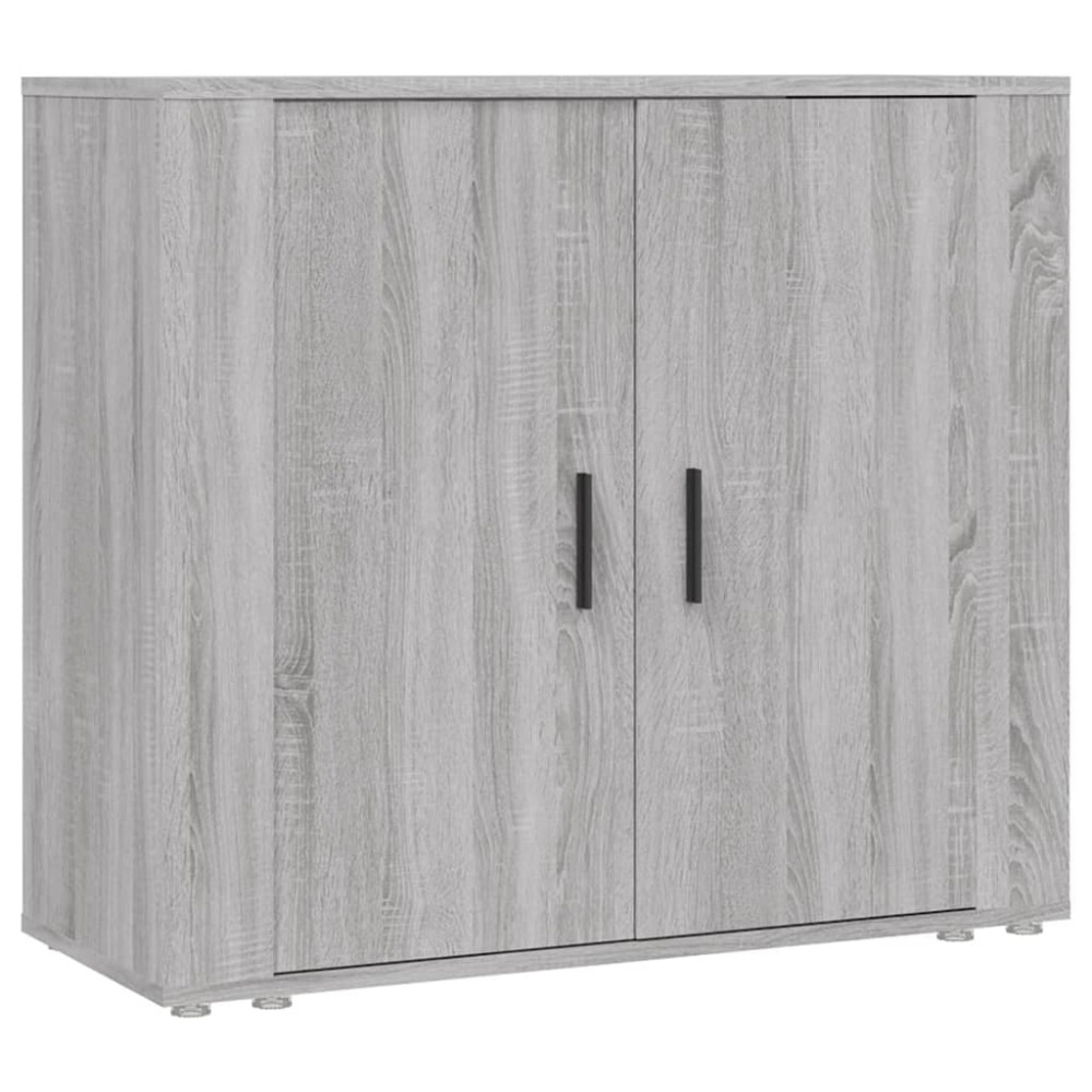 vidaXL Ντουλάπι Γκρι Sonoma 80x33x70 εκ. από Επεξεργασμένο Ξύλο