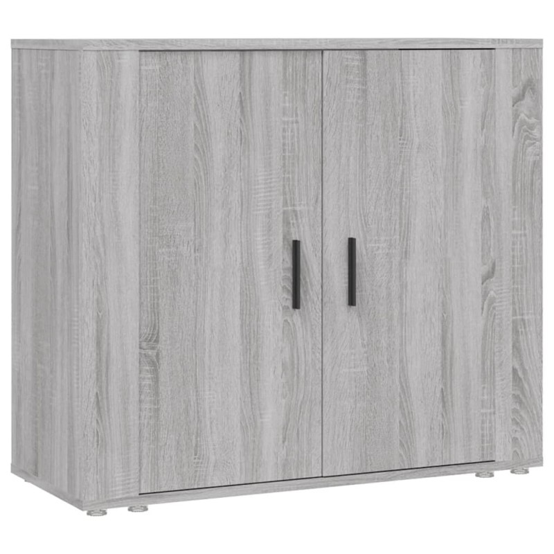 vidaXL Ντουλάπι Γκρι Sonoma 80x33x70 εκ. από Επεξεργασμένο Ξύλο