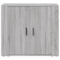 vidaXL Ντουλάπι Γκρι Sonoma 80x33x70 εκ. από Επεξεργασμένο Ξύλο