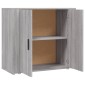 vidaXL Ντουλάπι Γκρι Sonoma 80x33x70 εκ. από Επεξεργασμένο Ξύλο