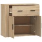 vidaXL Ντουλάπι Sonoma Δρυς 80x33x70 εκ. από Επεξεργασμένο Ξύλο