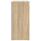 vidaXL Ντουλάπι Sonoma Δρυς 80x33x70 εκ. από Επεξεργασμένο Ξύλο