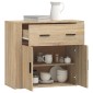 vidaXL Ντουλάπι Sonoma Δρυς 80x33x70 εκ. από Επεξεργασμένο Ξύλο