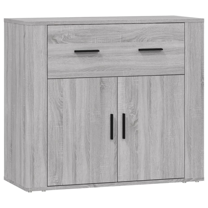 vidaXL Ντουλάπι Γκρι Sonoma 80x33x70 εκ. από Επεξεργασμένο Ξύλο