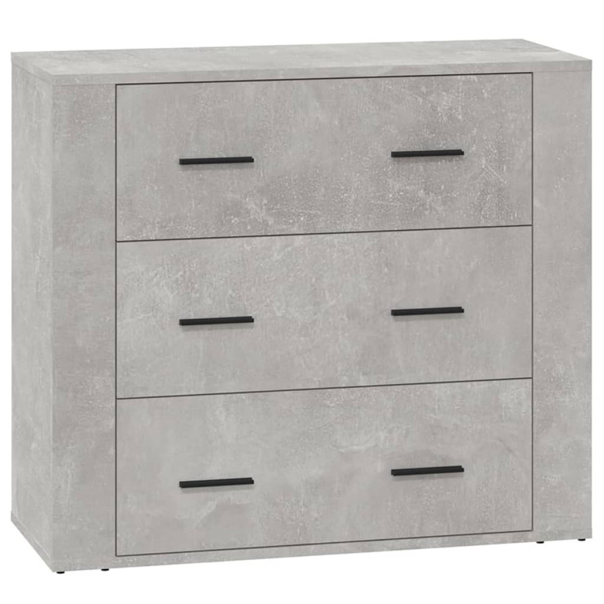 vidaXL Ντουλάπι Γκρι Σκυροδέματος 80x33x70 εκ. Επεξεργασμένο Ξύλο