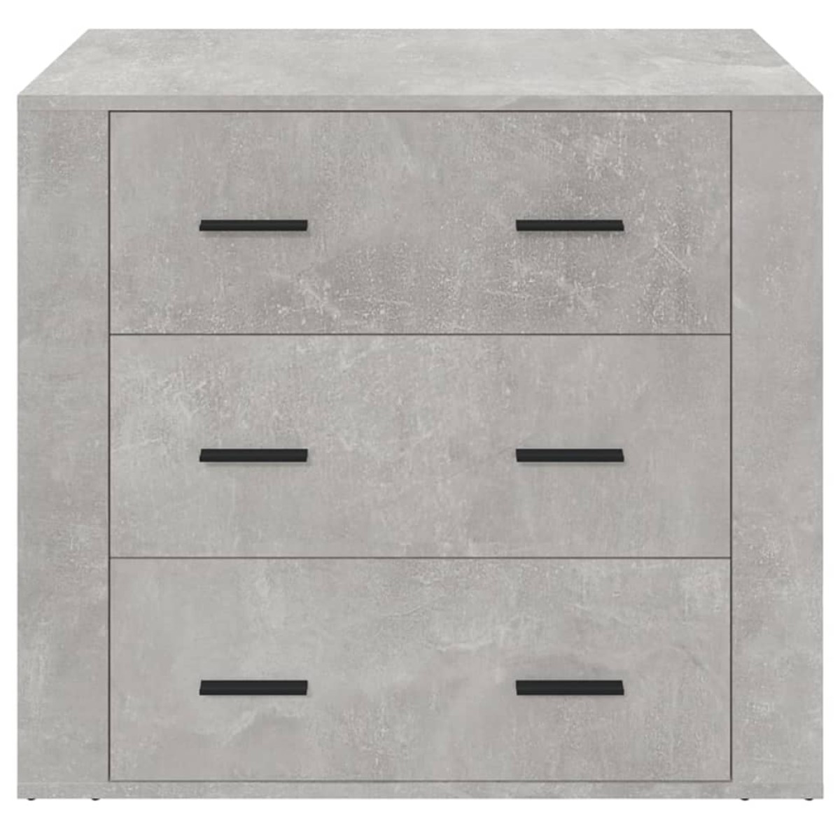 vidaXL Ντουλάπι Γκρι Σκυροδέματος 80x33x70 εκ. Επεξεργασμένο Ξύλο