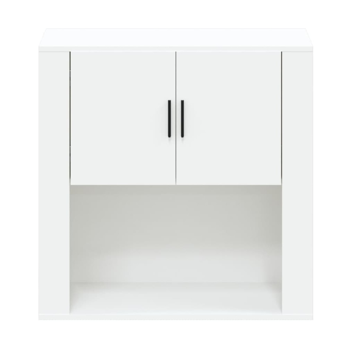 vidaXL Ντουλάπι Τοίχου Λευκό 80x33x80 εκ. από Επεξεργασμένο Ξύλο