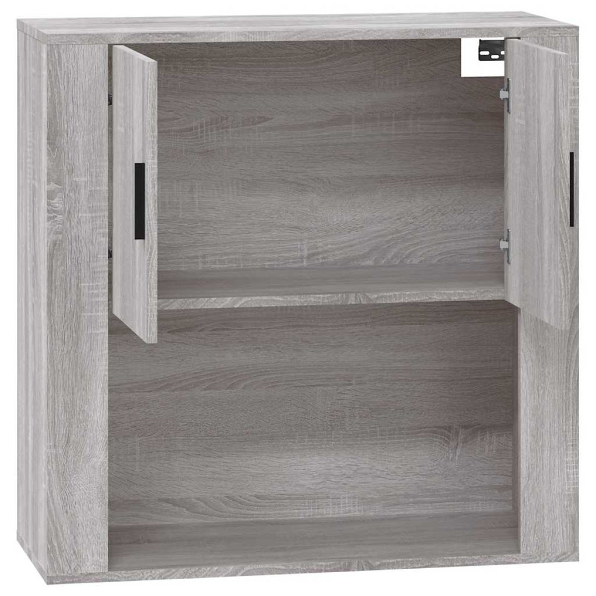 vidaXL Ντουλάπι Τοίχου Γκρι Sonoma 80x33x80 εκ. Επεξεργασμένο Ξύλο