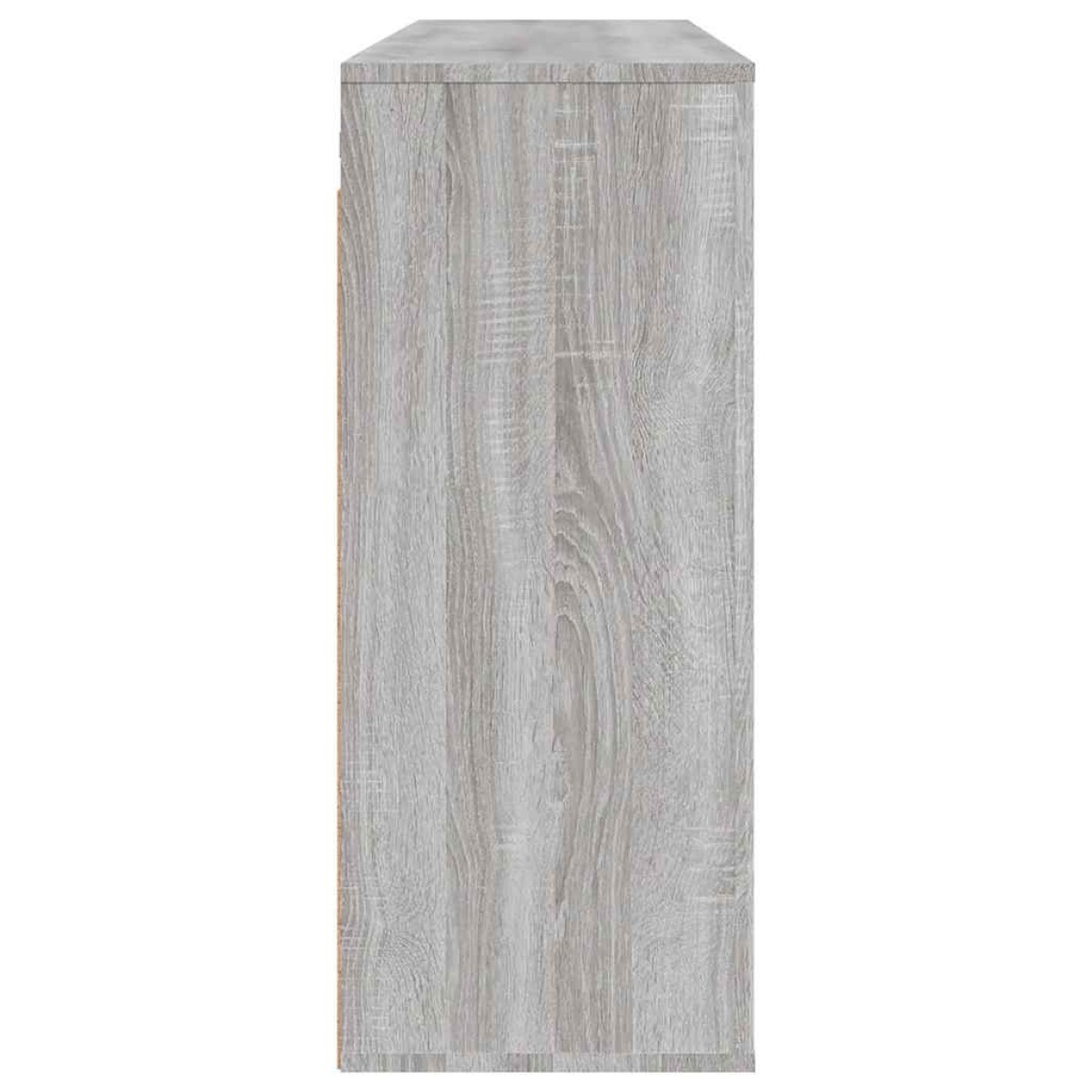 vidaXL Ντουλάπι Τοίχου Γκρι Sonoma 80x33x80 εκ. Επεξεργασμένο Ξύλο