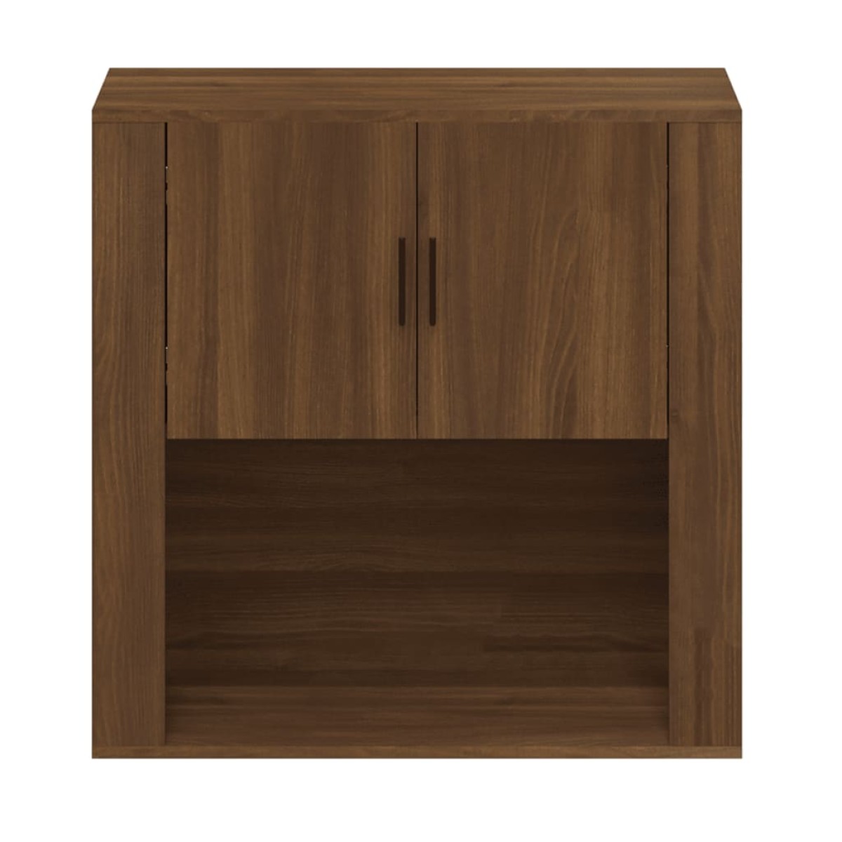 vidaXL Ντουλάπι Τοίχου Καφέ Δρυς 80x33x80 εκ. Επεξεργασμένο Ξύλο