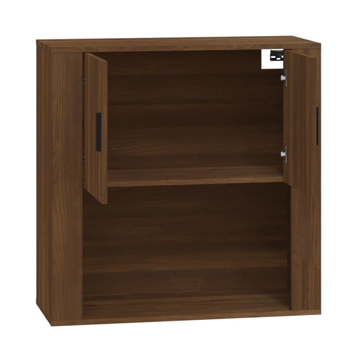 vidaXL Ντουλάπι Τοίχου Καφέ Δρυς 80x33x80 εκ. Επεξεργασμένο Ξύλο