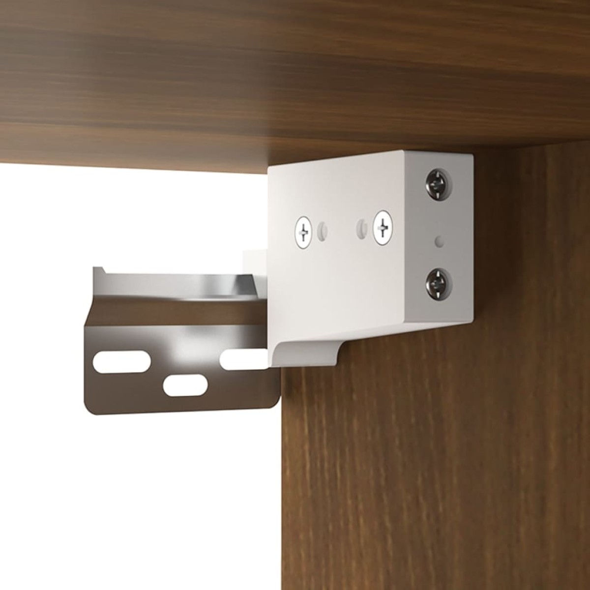 vidaXL Ντουλάπι Τοίχου Καφέ Δρυς 80x33x80 εκ. Επεξεργασμένο Ξύλο