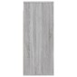 vidaXL Ντουλάπι Τοίχου Γκρι Sonoma 80x33x80 εκ. Επεξεργασμένο Ξύλο