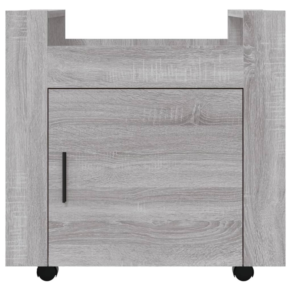 vidaXL Γραφείο Τρόλεϊ Sonoma Γκρι 60x45x60 εκ. από Επεξεργασμένο Ξύλο