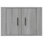 vidaXL Έπιπλα Τηλεόρασης Επιτοίχια Sonoma Δρυς 57x34,5x40 εκ