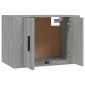 vidaXL Έπιπλα Τηλεόρασης Επιτοίχια Sonoma Δρυς 57x34,5x40 εκ