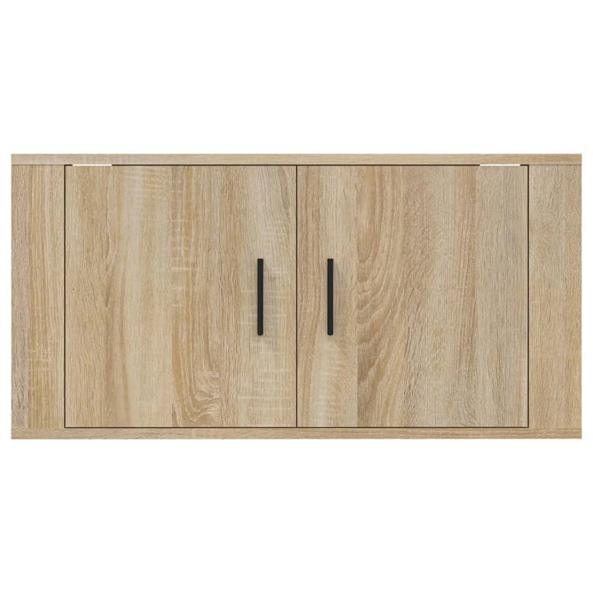 vidaXL Έπιπλο Τηλεόρασης Επιτοίχιο Sonoma Δρυς 80x34,5x40 εκ.