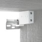 vidaXL Έπιπλα Τηλεόρασης Επιτοίχια Sonoma Δρυς 80x34,5x40 εκ