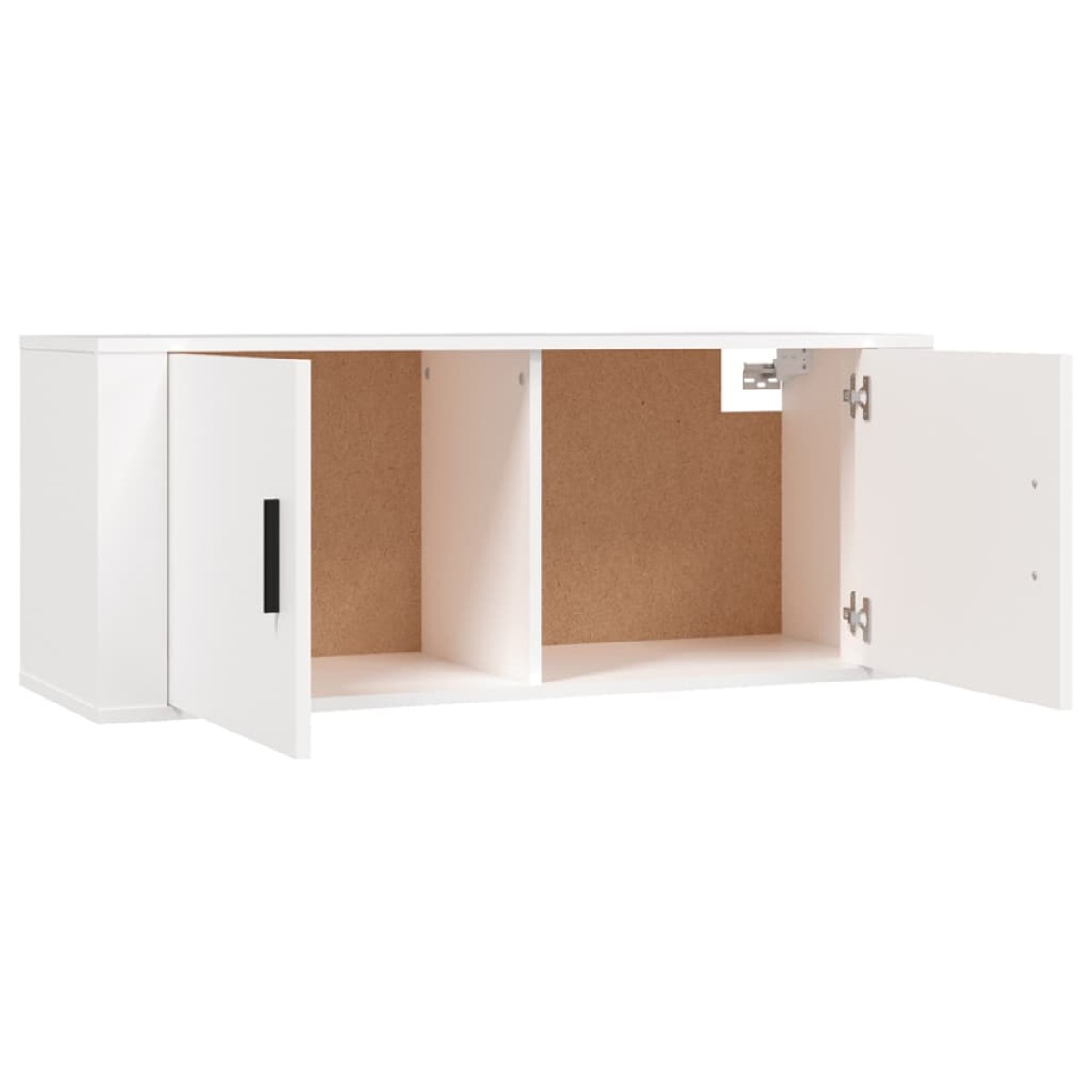 vidaXL Έπιπλο Τηλεόρασης Επιτοίχιο Λευκό 100x34,5x40 εκ.