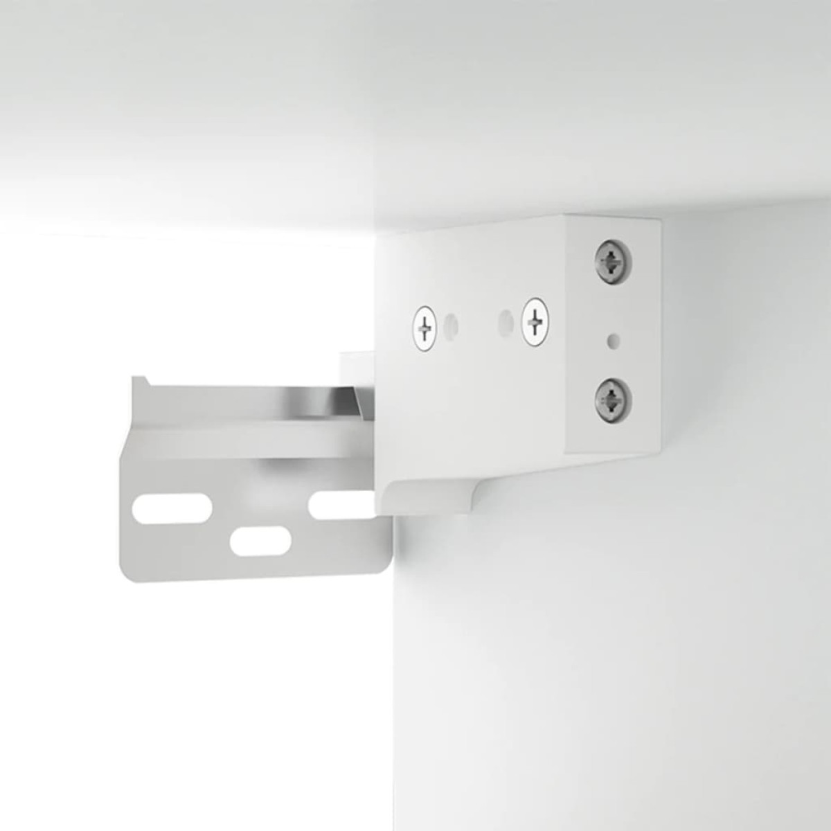 vidaXL Έπιπλο Τηλεόρασης Επιτοίχιο Λευκό 100x34,5x40 εκ.