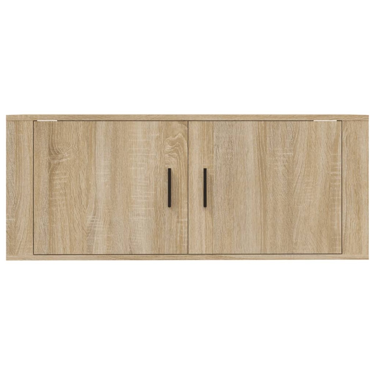 vidaXL Έπιπλο Τηλεόρασης Επιτοίχιο Sonoma Δρυς 100 x 34,5 x40  εκ.