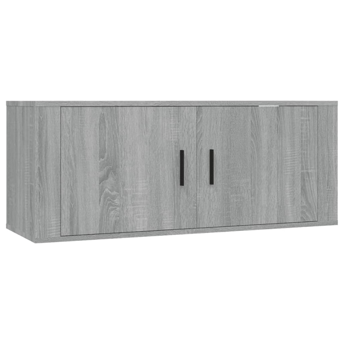 vidaXL Έπιπλα Τηλεόρασης Επιτοίχια Sonoma Δρυς 100x34,5x40 εκ