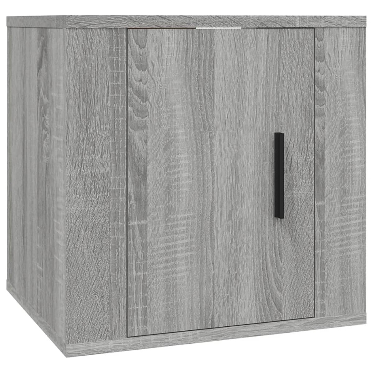 vidaXL Έπιπλα Τηλεόρασης Επιτοίχια 2 τεμ. Γκρι Sonoma 40x34,5x40 εκ.