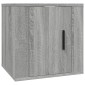 vidaXL Έπιπλα Τηλεόρασης Επιτοίχια 2 τεμ. Γκρι Sonoma 40x34,5x40 εκ.