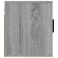 vidaXL Έπιπλα Τηλεόρασης Επιτοίχια 2 τεμ. Γκρι Sonoma 40x34,5x40 εκ.