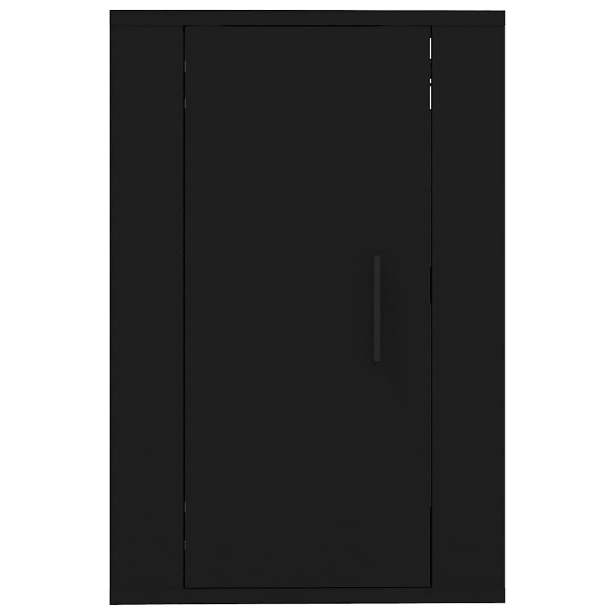 vidaXL Έπιπλο Τηλεόρασης Επιτοίχιο Μαύρο 40x34,5x60 εκ.