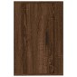 vidaXL Έπιπλο Τηλεόρασης Επιτοίχιο Καφέ Δρυς 40x34,5x60 εκ.
