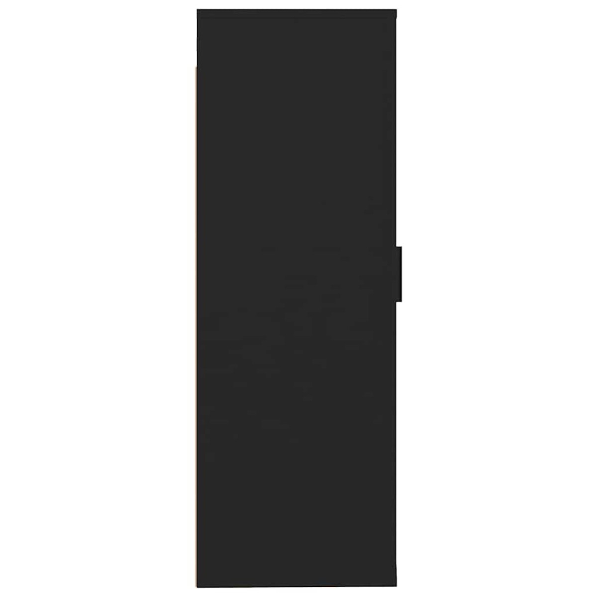 vidaXL Έπιπλο Τηλεόρασης Επιτοίχιο Μαύρο 40x34,5x100 εκ.