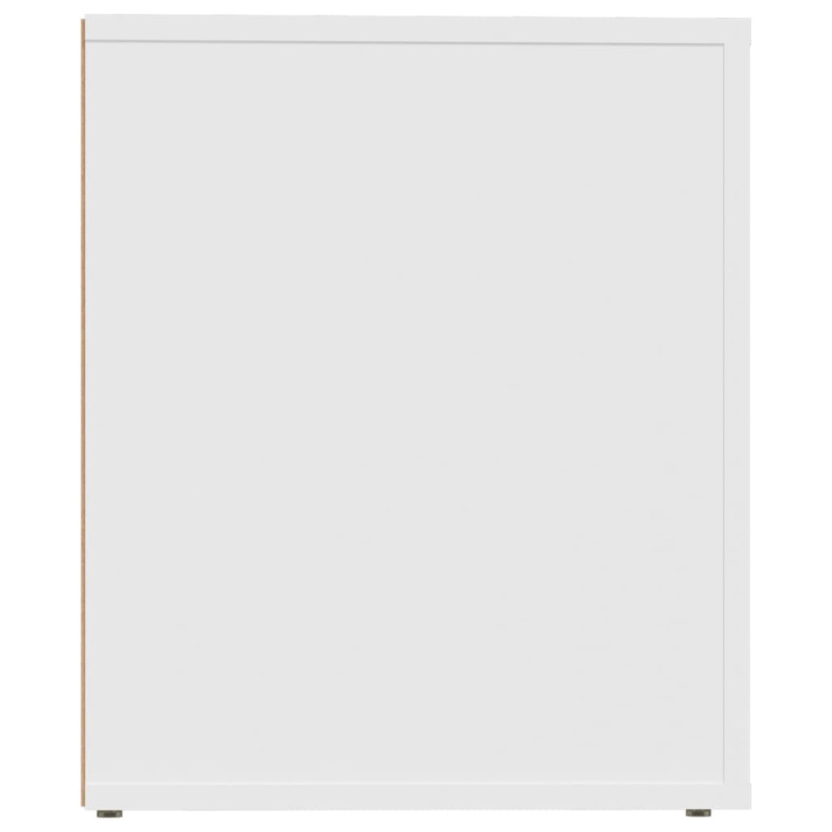 vidaXL Κομοδίνα 2 τεμ. Λευκά 50x39x47 εκ.