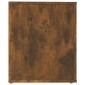 vidaXL Κομοδίνα 2 τεμ. Καπνιστή Δρυς 50x39x47 εκ.