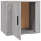 vidaXL Κομοδίνο Γκρι Sonoma 50x39x47 εκ.