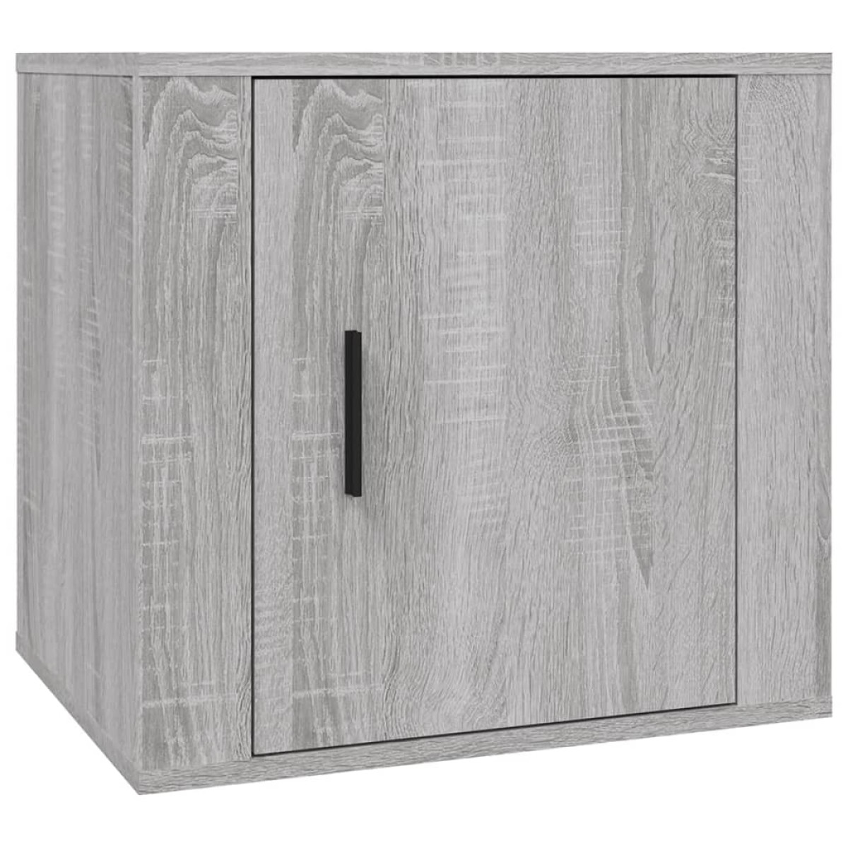 vidaXL Κομοδίνα 2 τεμ. Γκρι Sonoma 50x39x47 εκ.