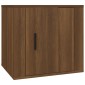 vidaXL Κομοδίνο Καφέ Δρυς 50 x 39 x 47 εκ.