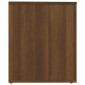 vidaXL Κομοδίνο Καφέ Δρυς 50 x 39 x 47 εκ.