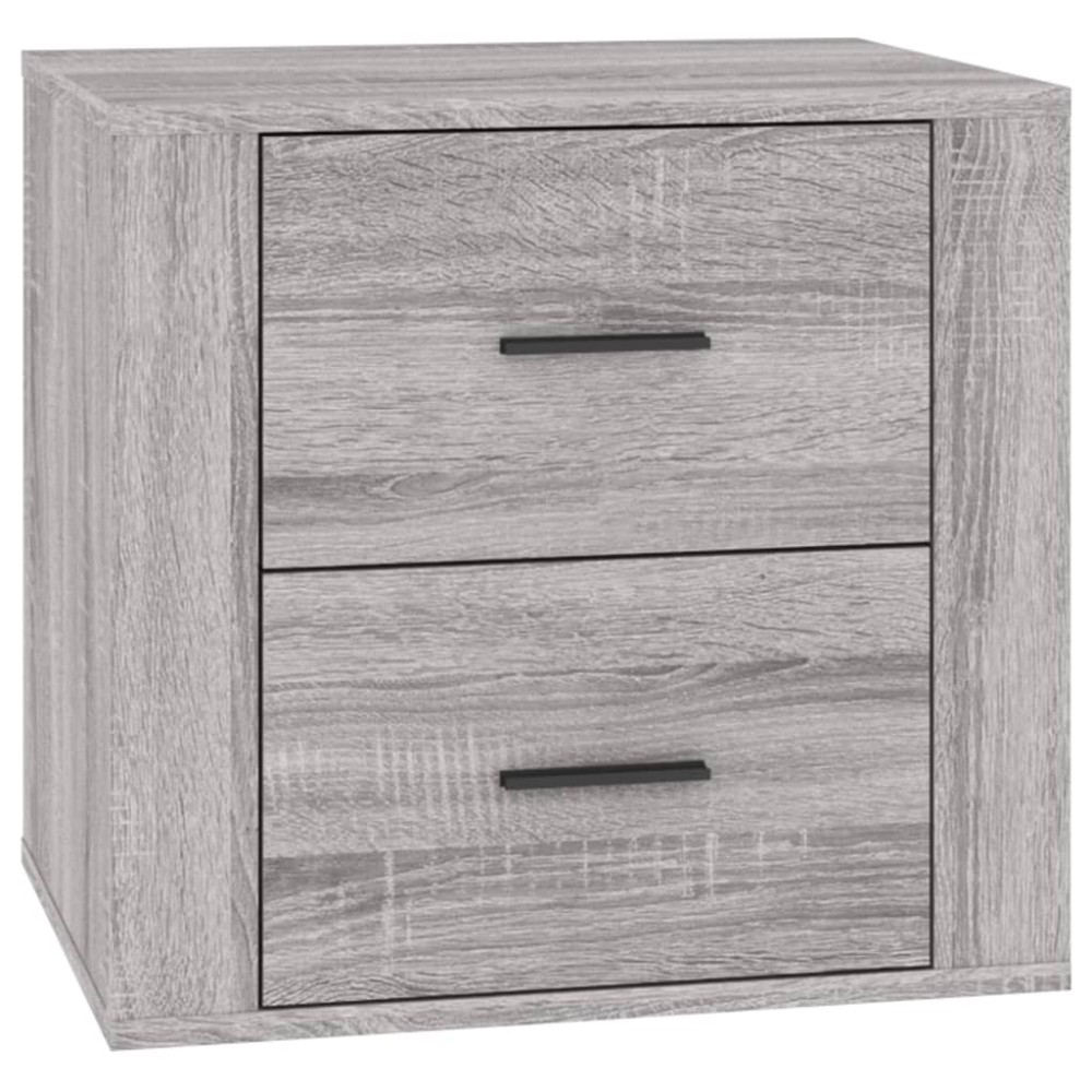 vidaXL Κομοδίνο Γκρι Sonoma 50x39x47 εκ.