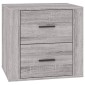 vidaXL Κομοδίνο Γκρι Sonoma 50x39x47 εκ.