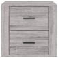 vidaXL Κομοδίνο Γκρι Sonoma 50x39x47 εκ.
