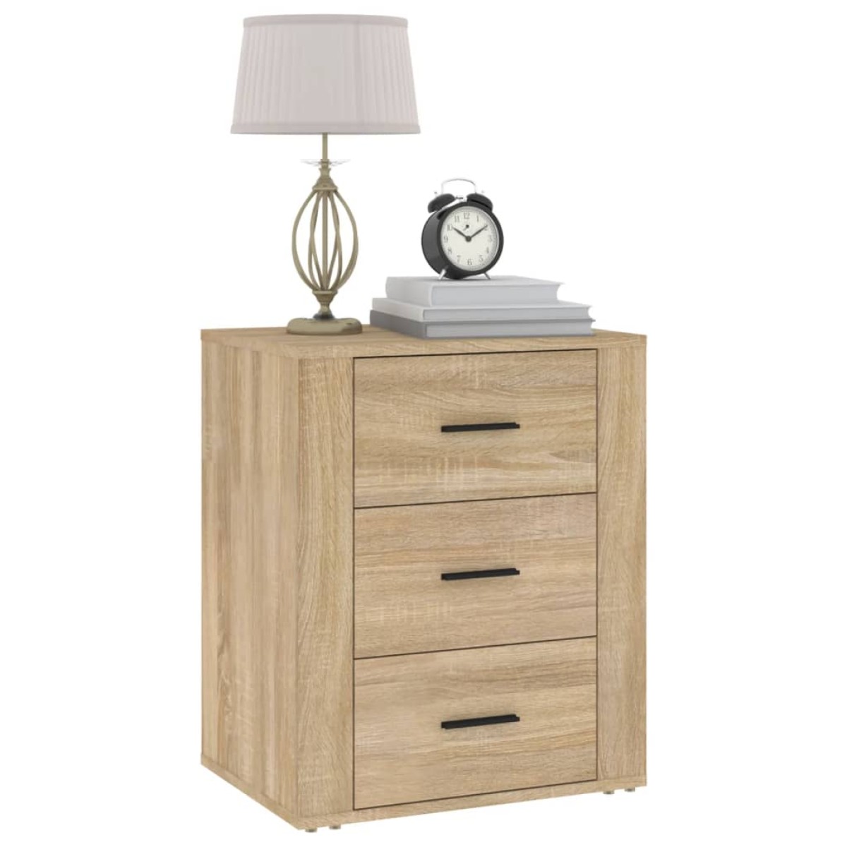 vidaXL Κομοδίνο Sonoma Δρυς 50x36x60 εκ. από Επεξεργασμένο Ξύλο
