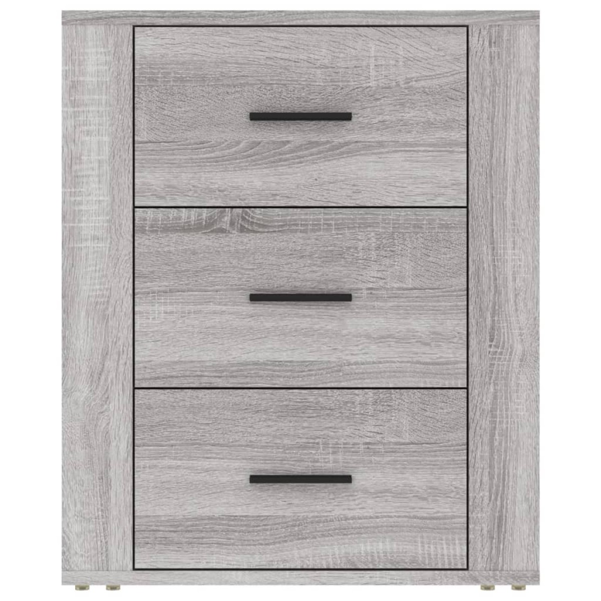 vidaXL Κομοδίνο Γκρι Sonoma 50x36x60 εκ. από Επεξεργασμένο Ξύλο