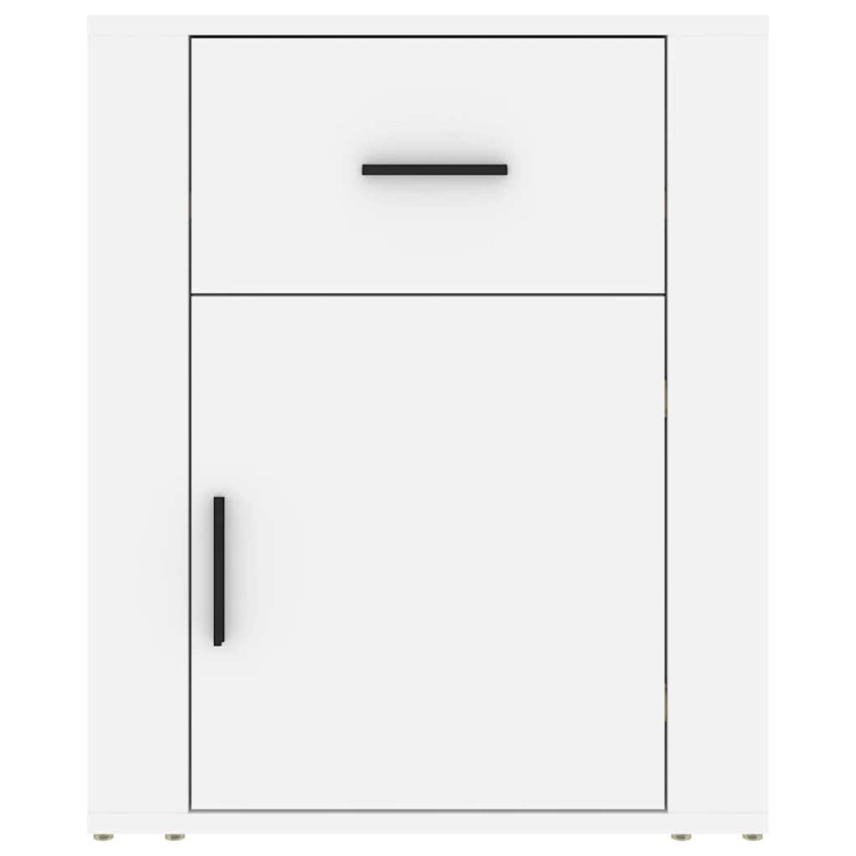 vidaXL Κομοδίνο Λευκό 50 x 36 x 60 εκ. από Επεξεργασμένο Ξύλο
