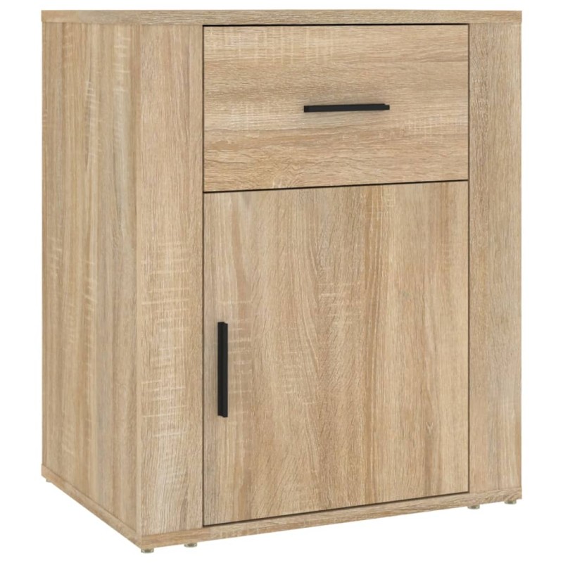 vidaXL Κομοδίνο Sonoma Δρυς 50x36x60 εκ. από Επεξεργασμένο Ξύλο