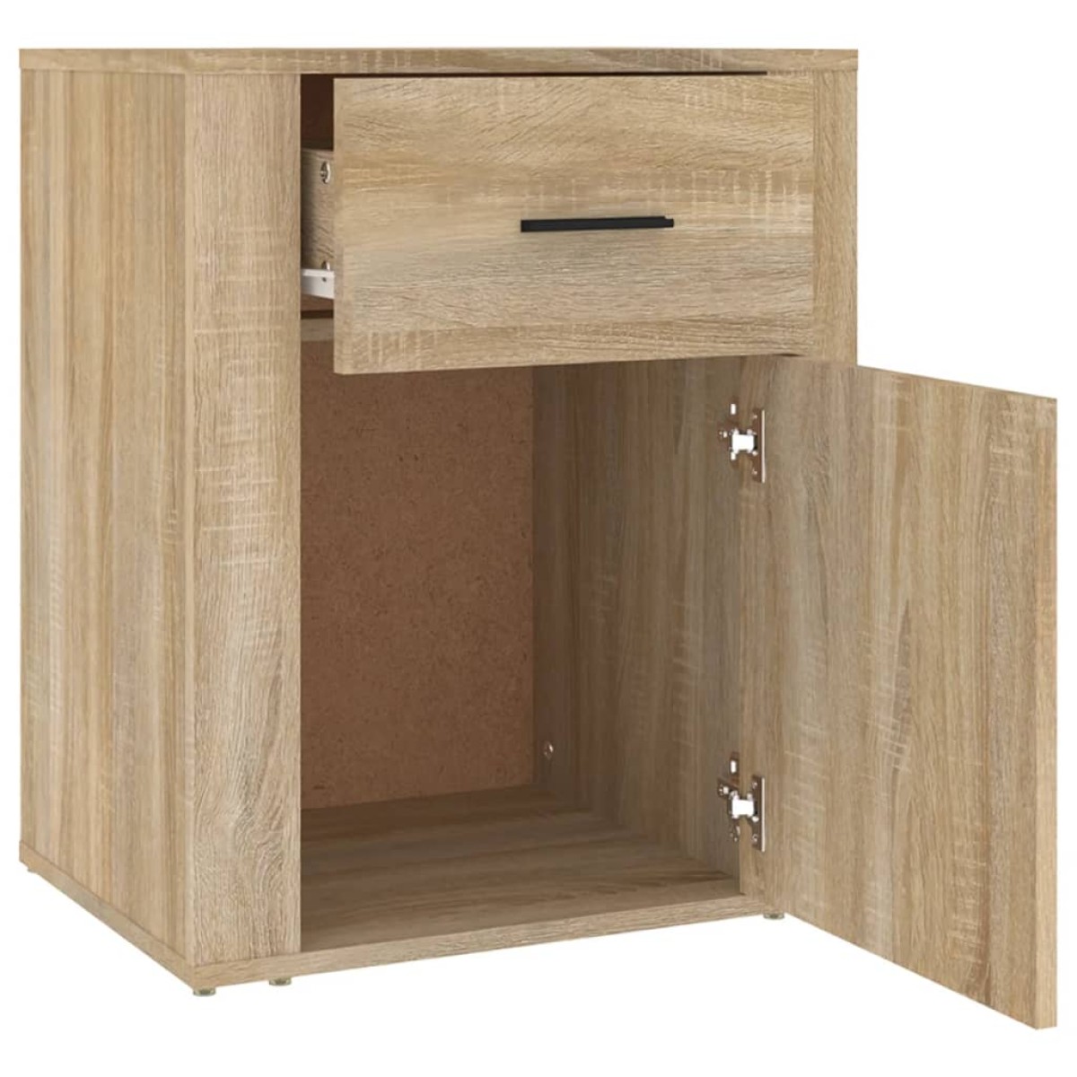 vidaXL Κομοδίνο Sonoma Δρυς 50x36x60 εκ. από Επεξεργασμένο Ξύλο