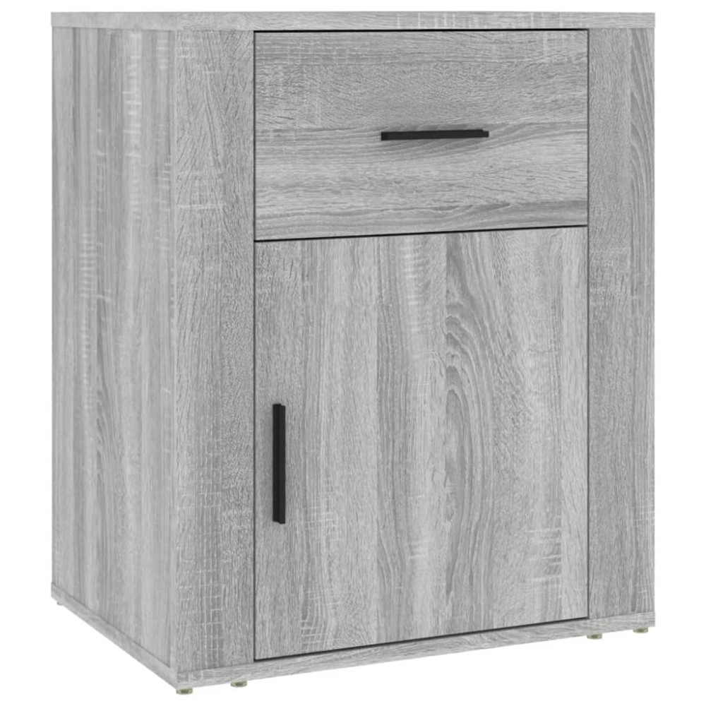vidaXL Κομοδίνο Γκρι Sonoma 50x36x60 εκ. από Επεξεργασμένο Ξύλο
